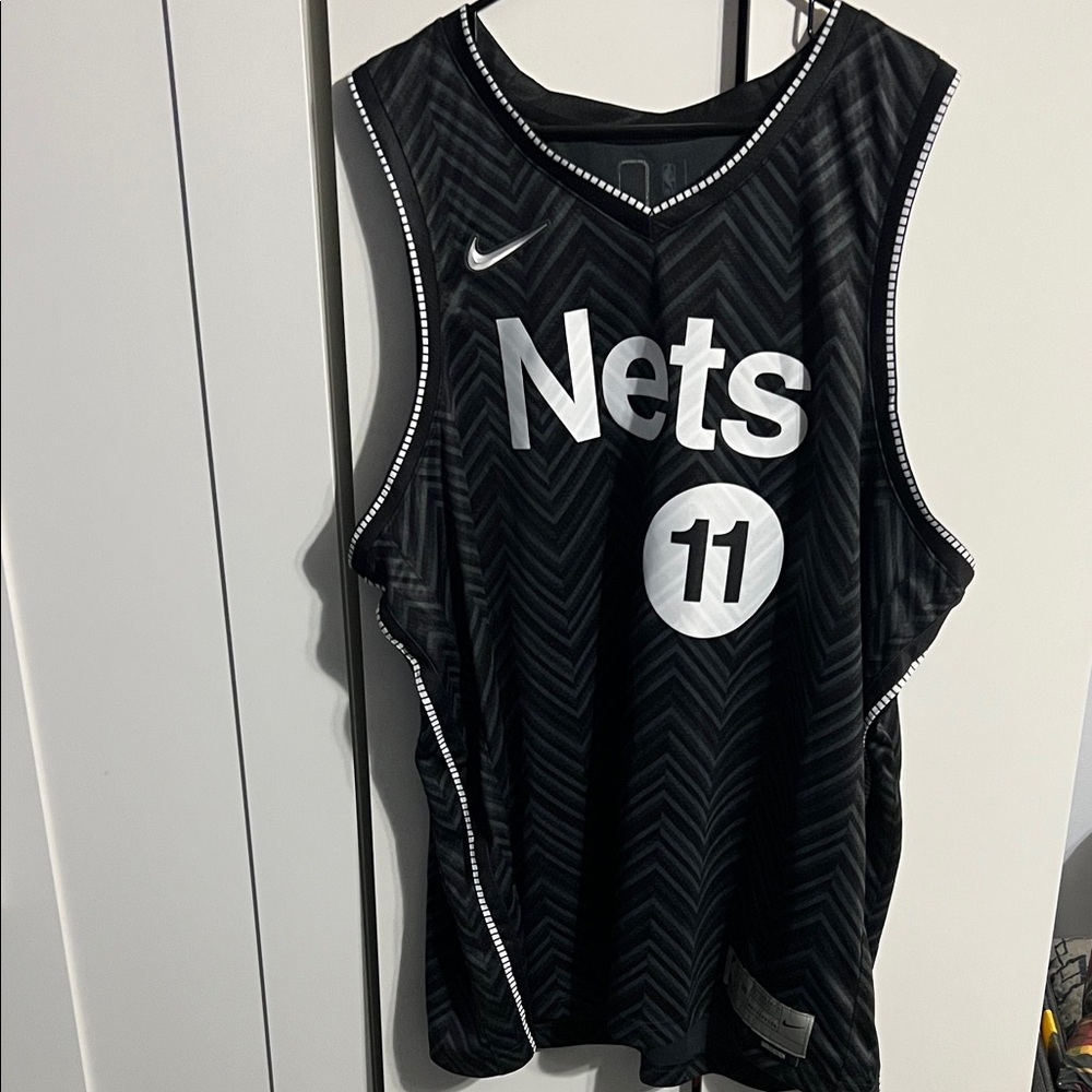 Nike Black Brooklyn Nets Kyrie Irving Jersey 3XL sz 60